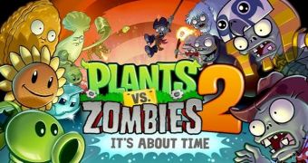 Plants vs Zombies 2 welcome screen