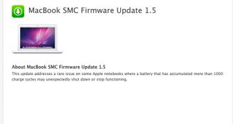 MacBook SMC Firmware Update 1.5