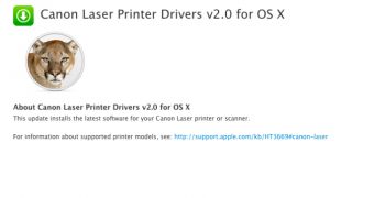 Canon Laser Printer Drivers