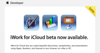 iWork for iCloud beta invitation