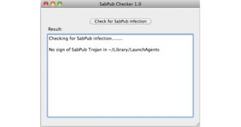Amsys SabPub Checker interface