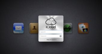 Logging into iCloud using a web browser