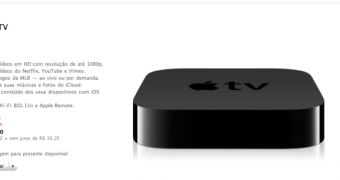 Apple TV 3rd-generation on Brazillian Apple store