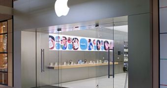 An Apple Retail Store in the Palo Alto area in California