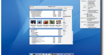 Mac OS X 10.4.9 interface