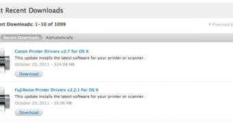 New printer drivers available for download