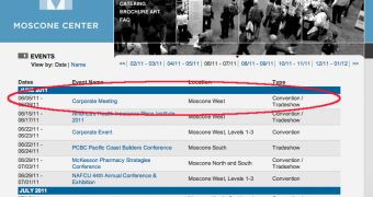 Apple WWDC 2011 May Land June 5th, Moscone Listings Suggest