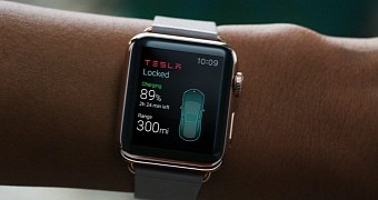 Tesla app for Apple Watch