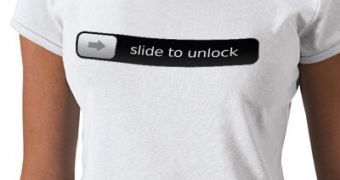 Slide to unlock T-shirt