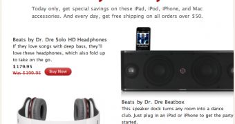 New deals on accessories from the Apple online store