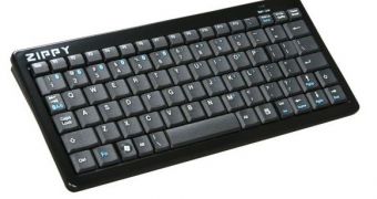 ZIPPY BT-500 Compact Bluetooth Wireless Keyboard