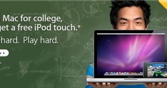 Apple signals end of Back to School promo for the year 2010 - screenshot (highlight ours)