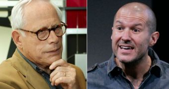 Dieter Rams and Jonathan Ive (collage)
