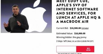 Eddy Cue gets you lunch and a MacBook Air