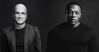 Jimmy Iovine and Dr. Dre (real name Andre Young)