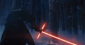 The new Lightsaber in “Star Wars: The Force Awakens”