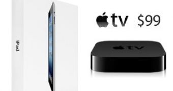 iPad 3 (box) and Apple TV promo