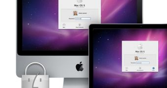 Mac OS X security marketing material