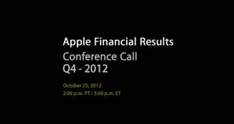 Apple Q4 - 2012 banner
