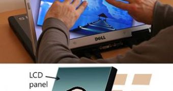 ThinSight, a multitouch-enabled device from Dell