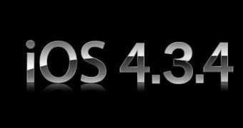 Fake iOS 4.3.4 banner