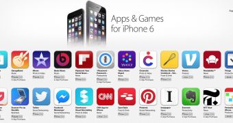 "Apps & Games for iPhone 6" section