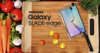 April Fools' Day: Samsung Announces Galaxy BLADE Edge - Chef's Edition