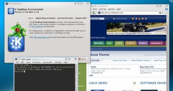 Arch Linux desktop