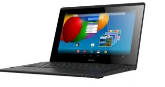 The ArcBook is a cheap Android laptop