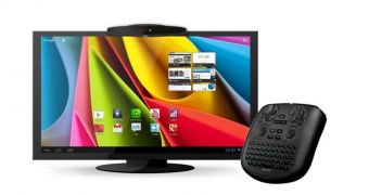 Archos Connect TV and keyboard