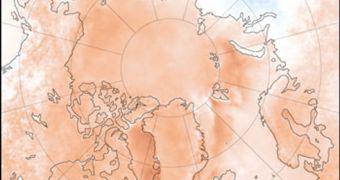 Arctic temperatures from satellite data 1981-2007