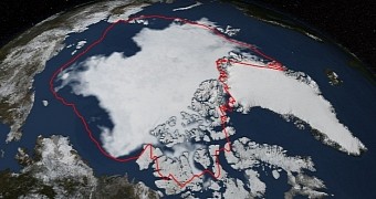The Arctic is slowly turning into one big puddle