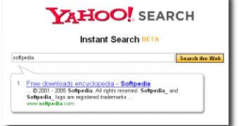 Are You in a Hurry? Use Yahoo! Instant Search!