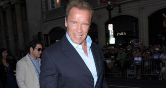 Arnold Schwarzenegger’s Illegitimate Son Shows Up at “Expendables 3” Premiere – Photo