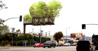 Art Project Brings Floating Forests to LA
