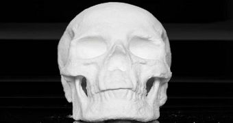 The cocaine-made skulls have the dimensions of an average human head