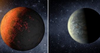 Kepler-20e (left) and Kepler-20f are the smallest exoplanets ever discovered