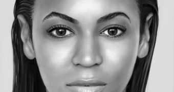 Beyoncé Knowles iPad portrait - Brushes screenshot