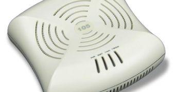 Aruba AP-105 access point offers support for 802.11n