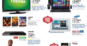 The Best Buy bargain page in all its glory