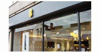 EE store in the UK