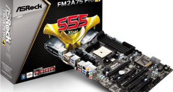 AsRock FM2A75 Pro4 AMD Trinity FM2 ATX Motherboard