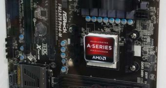 AsRock' FM2A75M-DGS  FM2 AMD  Trinity mainboard