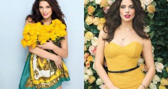 Ashley Greene is a vision in bright colors for the latest issue of Lucky mag