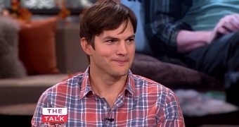 Ashton Kutcher talks first brush with fatherhood in promotional appearance on The Talk