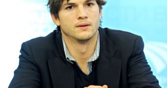Ashton Kutcher defends his decision to “pirate” his own movie, saying it’s “good enough to sell itself”