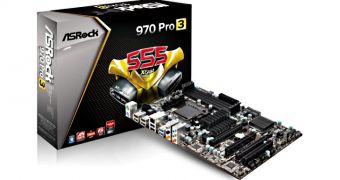 Asrock 970 Pro3 promises brutal performance with 8-core AMD CPUs.