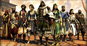 The Assassin's Creed: Revelations beta has nine characters