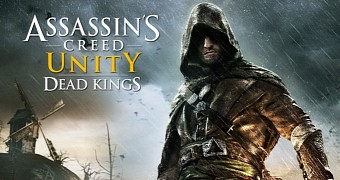 Assassin's Creed Unity Dead Kings DLC cover