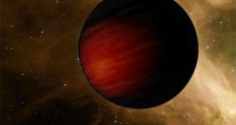 Planet HD 149026b absorbs all light from its star and emits heat back to space. It's blacker than charcoal but glows like an ember because it is so hot.